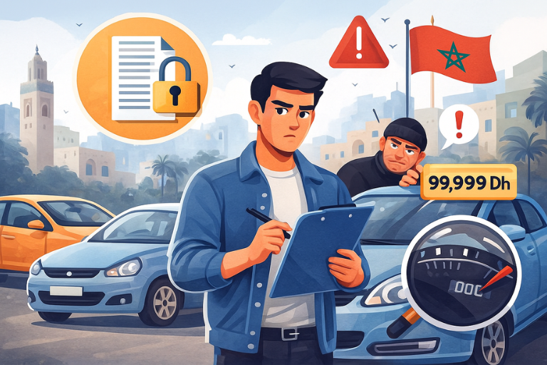 Comment éviter les arnaques lors de l’achat d’une voiture d’occasion au Maroc (2025)