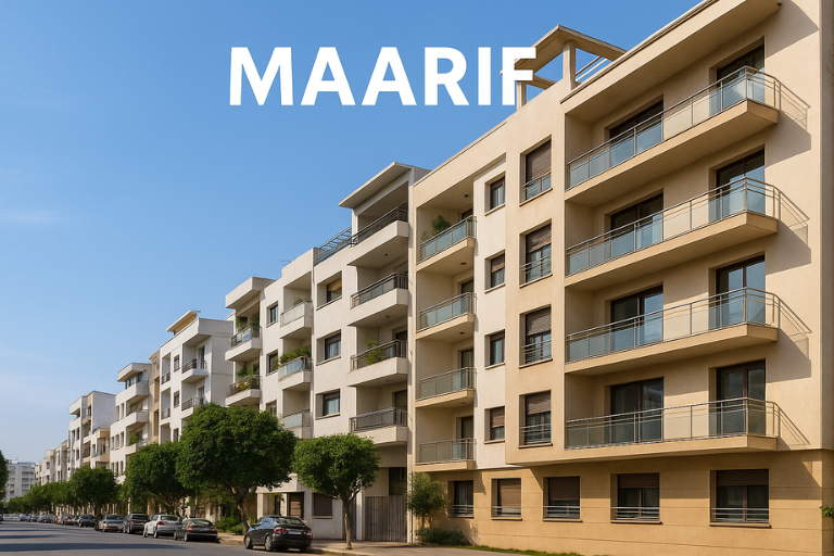 Immobilier Maarif Casablanca 2025 Prix