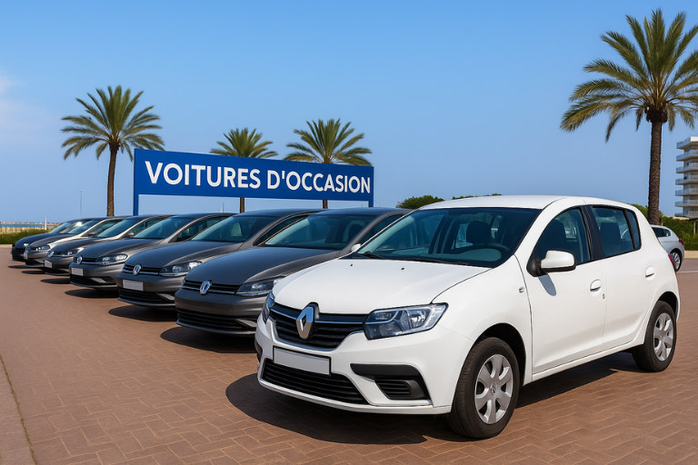 🚗 Top 10 des voitures d’occasion les plus recherchées au Maroc en 2025 (Casablanca – Maarif)