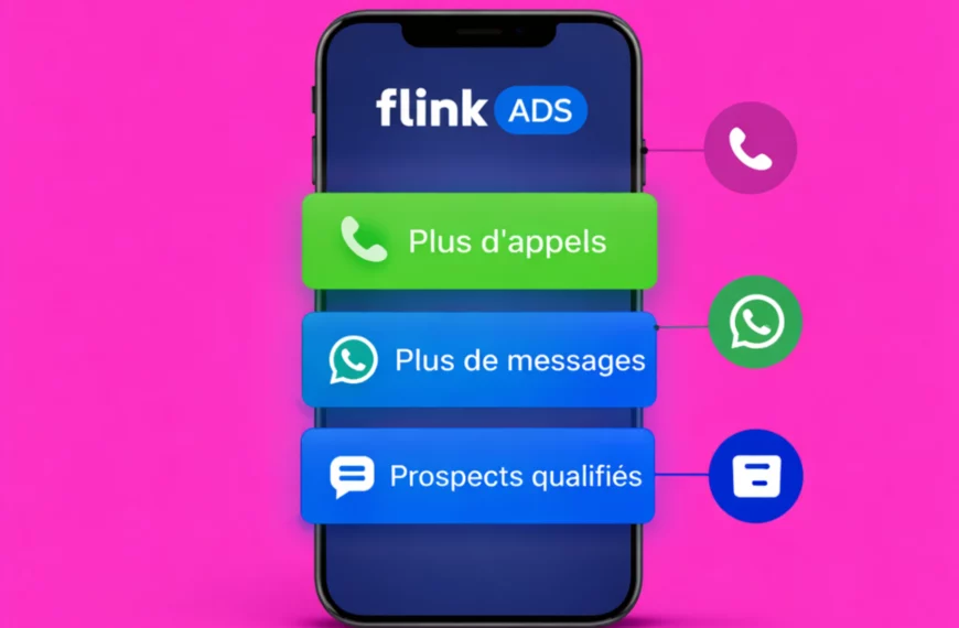 Flink Ads la publicité qui permet aux professionnels de choisir leurs clients, pas seulement leur visibilité
